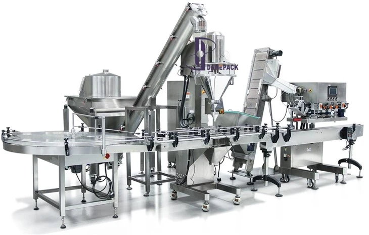 Auger Filler With Indexing For Spices